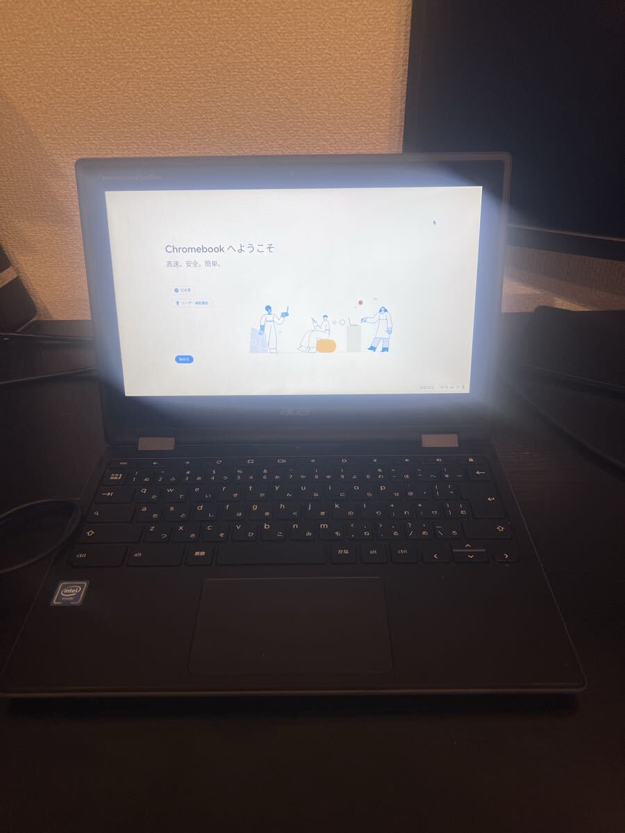 【美品】acer Chromebook R752 N18Q6_画像1