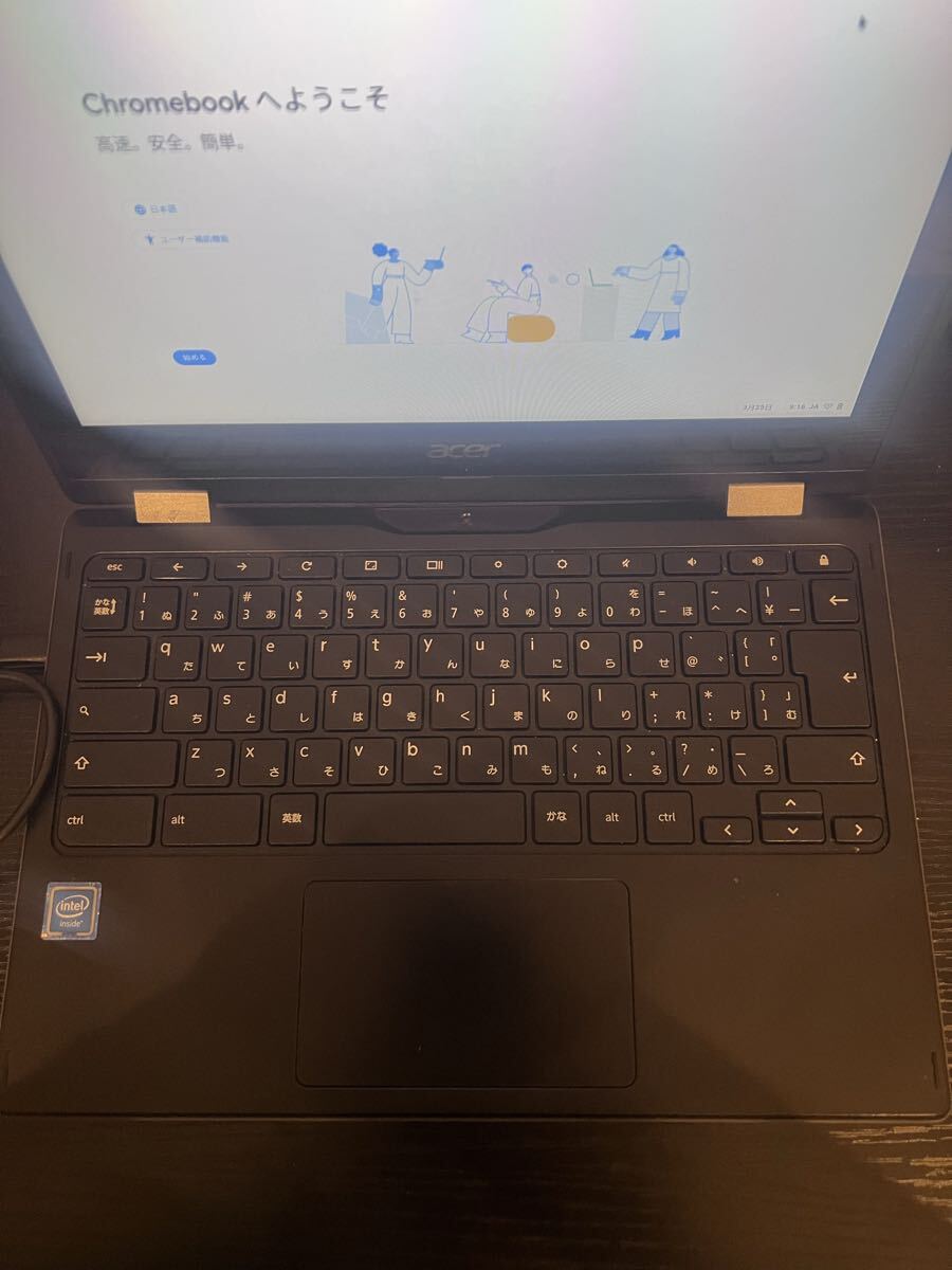 【美品】acer Chromebook R752 N18Q6_画像2