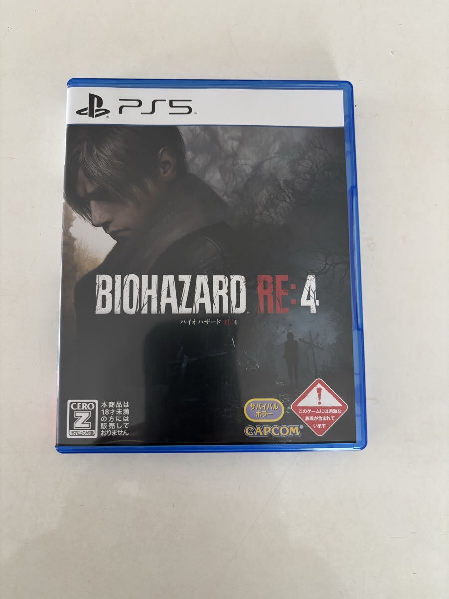 PS5 BIOHAZARD バイオハザード ソフト プレイステーション5 バイオハザードRE_画像1