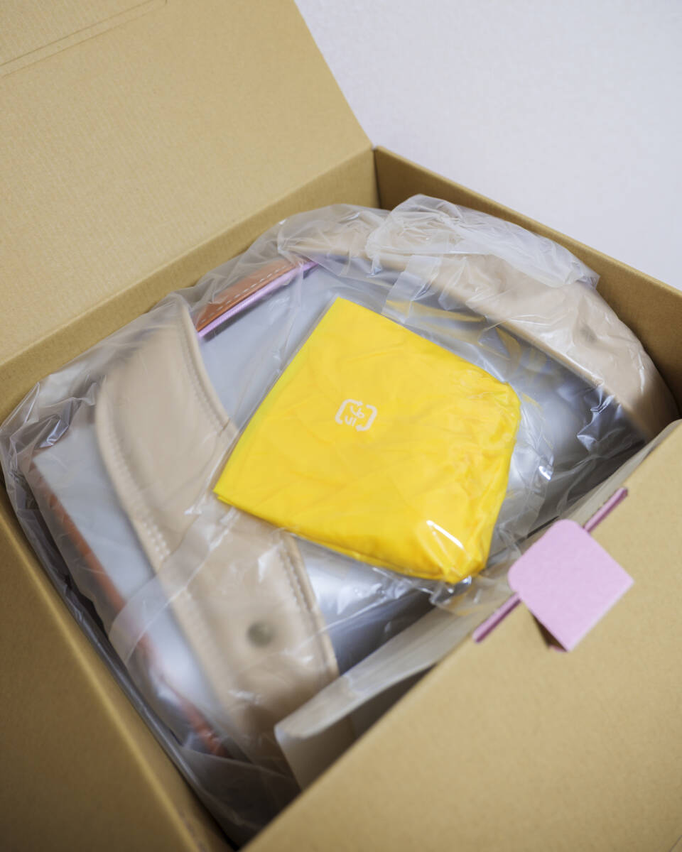 ランドセル 女の子向け スリジエ 桜 Cerisier ライトキャメル 京都ランドセル工房 開封のみ未使用_画像9