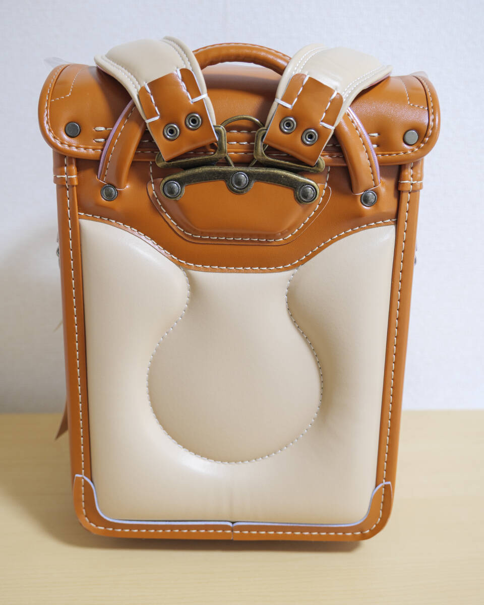 ランドセル 女の子用【開封のみ未使用】 スリジエ 桜 Cerisier ライトキャメル 京都ランドセル工房_画像7