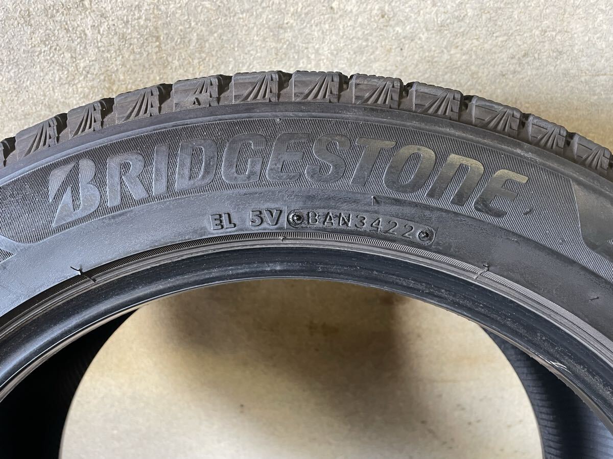 235/50R18 97Q ブリジストン BLIZZAK VRX3 2022年製 中古1本 スタッドレス 235/50/18 (T594)_画像4