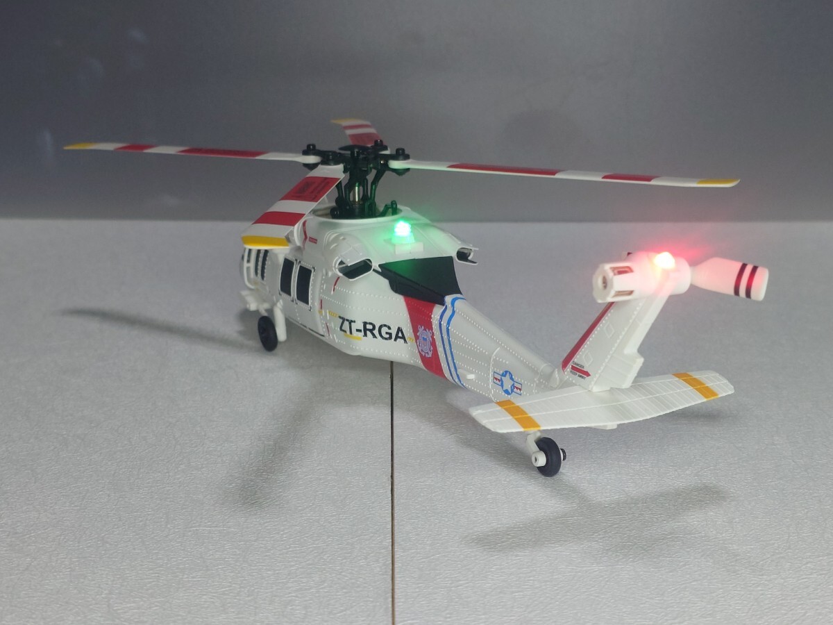 新品 バッテリ2個　XK K270 UH-60 L ブラックホーク　6軸ジャイロ　気圧センサ― オプティカルフロー　K170 上級機　ラジコンヘリ　RCヘリ_画像6