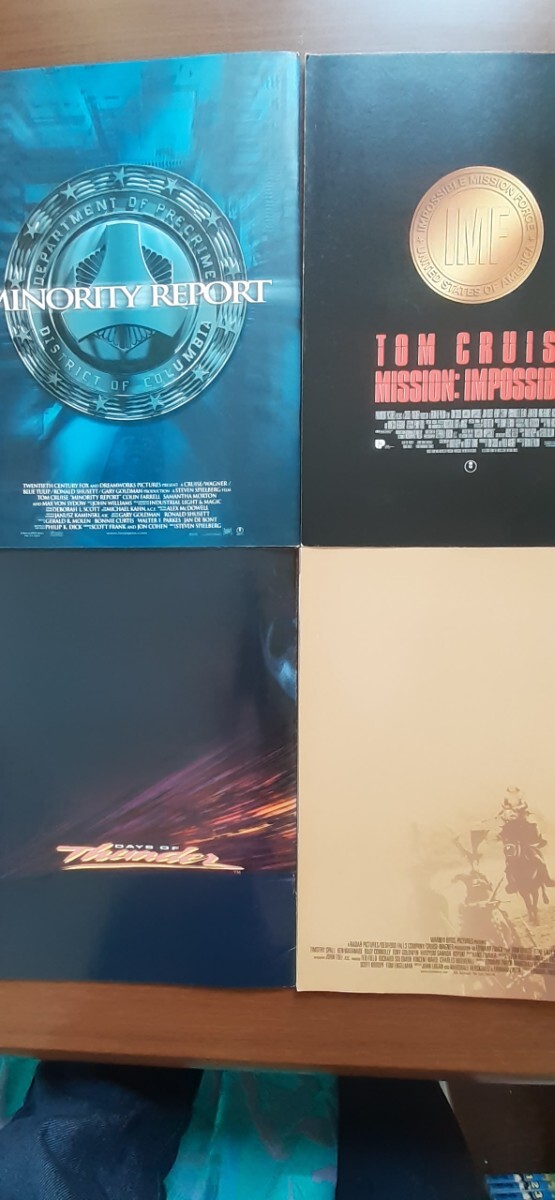 映画パンフレット　トムクルーズ　まとめて13作品　トップガン　MI2 レインマン　宇宙戦争　他_画像5
