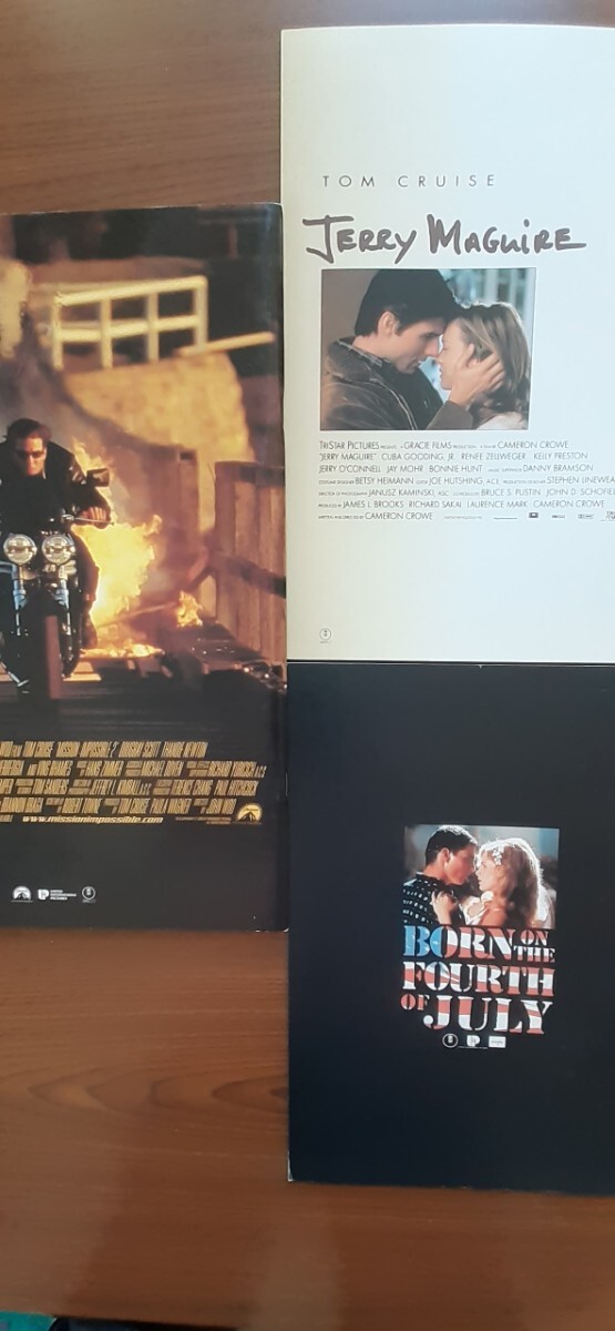 映画パンフレット　トムクルーズ　まとめて13作品　トップガン　MI2 レインマン　宇宙戦争　他_画像9
