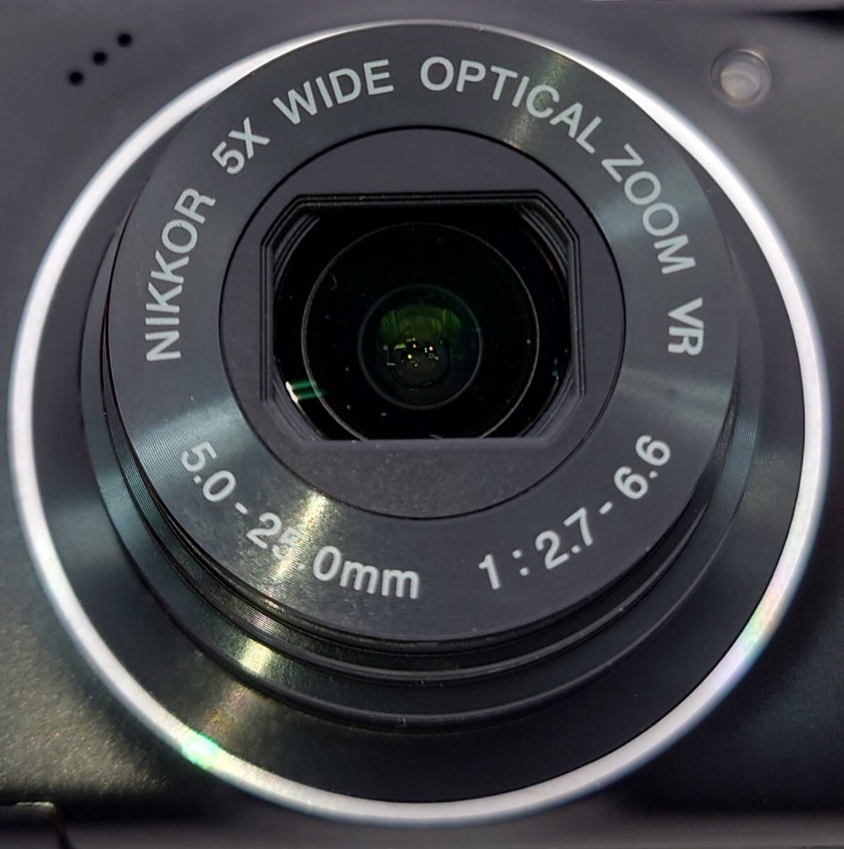 [KE1123] Nikon COOLPIX S5100 темно синий teji черный 5× WIDE OPTICAL ZOOM VR 5.0-25.0mm 1:2.7-6.6 с зарядным устройством электризация простой рабочее состояние подтверждено 