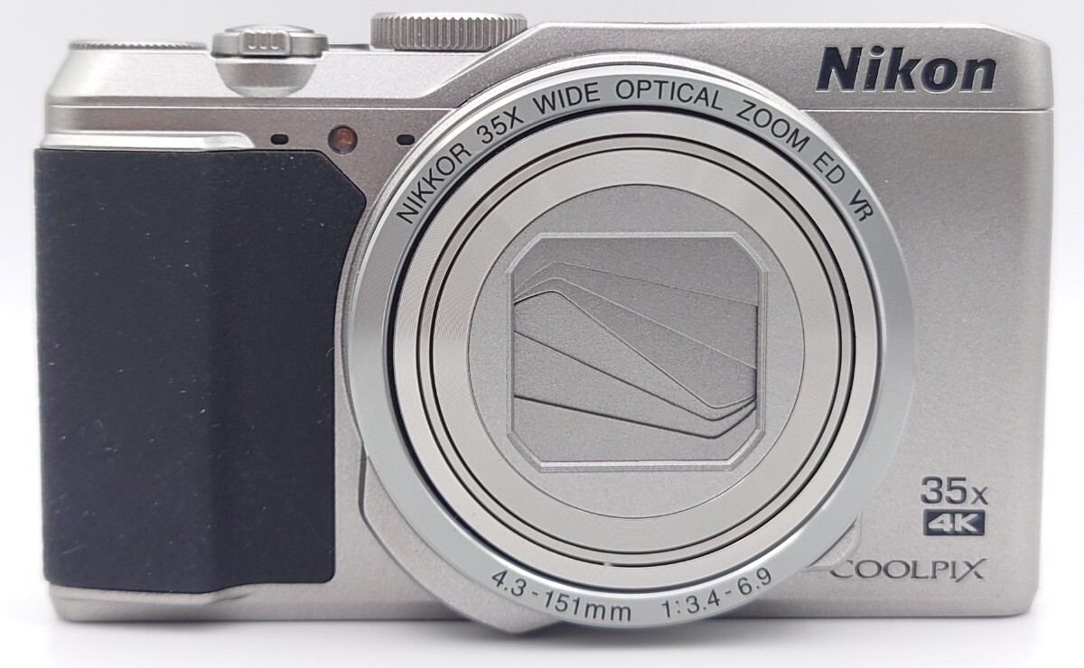 [KE1127-1] Nikon COOLPIX A900 темно синий teji4K NIKOKOR 35× WIDE OPTICAL ZOOM ED VR 4.3-151mm коробка с зарядным устройством электризация простой рабочее состояние подтверждено 