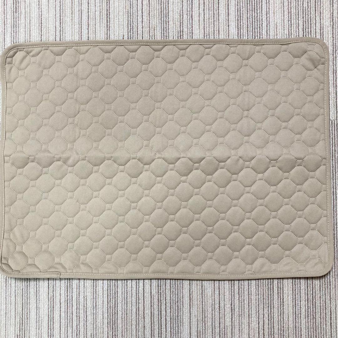 Lベージュ3枚 洗える ペットマット ペットシーツ トイレシート 防水 犬 猫_画像9