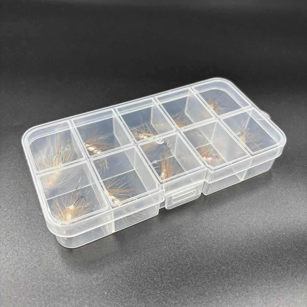 9204 fly B модель 10 шт. комплект с футляром #6 мокрый тонн kala шерсть крюк .. труба рыбалка niji форель iwanayama механизм wamtsuo кальмар wa