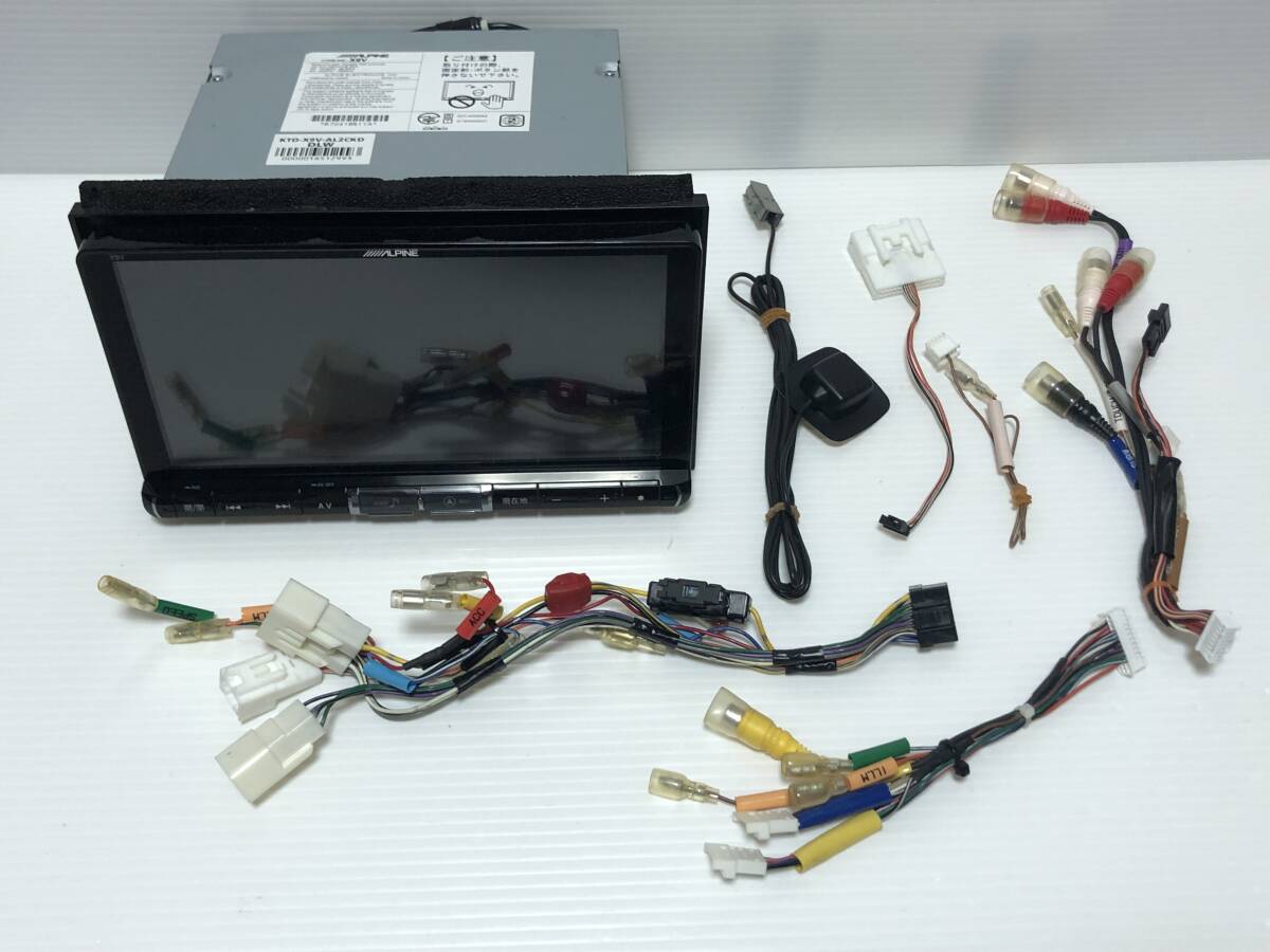 X9V 動作確認済み 地図2016年 アルパイン ビッグX プリウス 50 メモリーナビ 9インチ_画像2