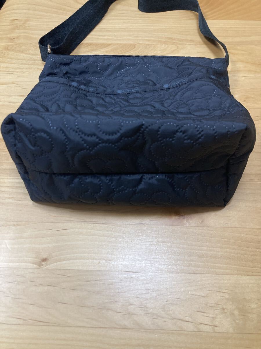 レスポートサック　ショルダーバッグ 黒　中古品_画像2