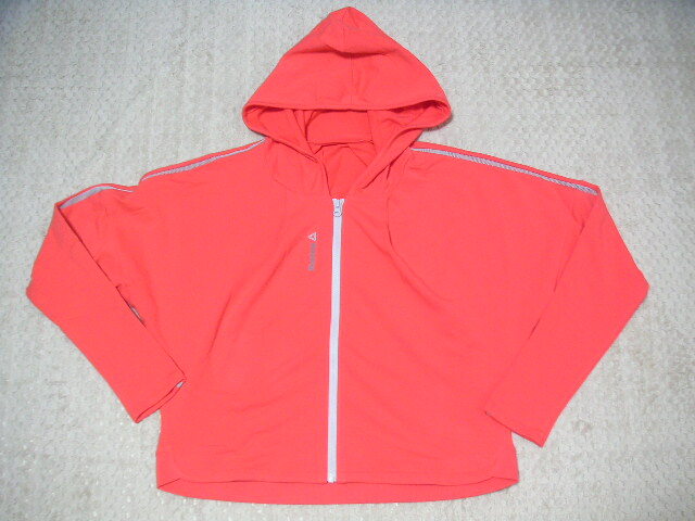 【新品】定価8,690円★リーボック★スウェット・パーカー（オレンジ）★Ｓ【Reebok】_画像1