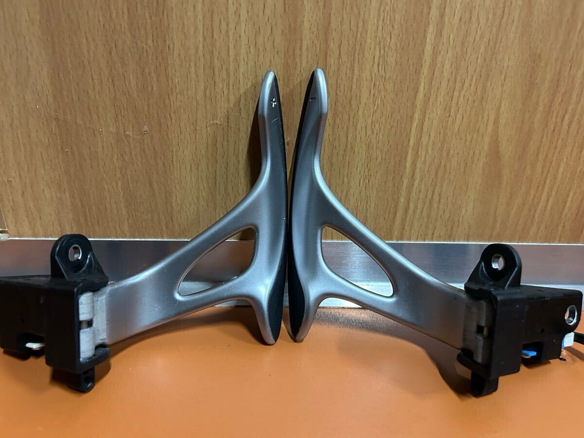 NISSAN 日産フーガ Y51 KY51 KNY51 HY51 370GT タイプS 純正 パドルシフト コラムカバー セット　動作確認ok _画像6