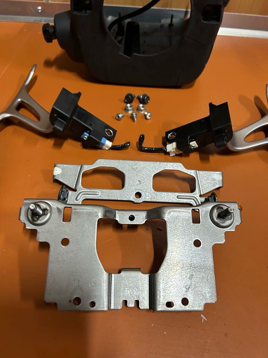 NISSAN 日産フーガ Y51 KY51 KNY51 HY51 370GT タイプS 純正 パドルシフト コラムカバー セット　動作確認ok _画像2