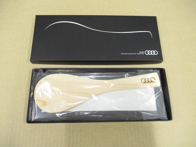 アウディ ノベルティ しゃもじ 割りばし セット_画像2