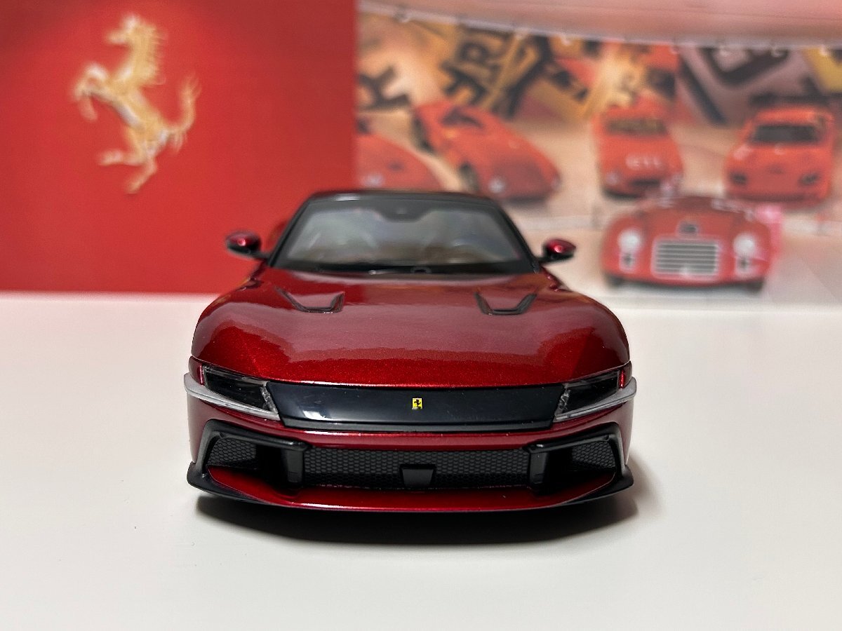 Burago 1/24 Ferrari 12Cilindri красный металлик BBurago Ferrari Chile ndoli миникар 