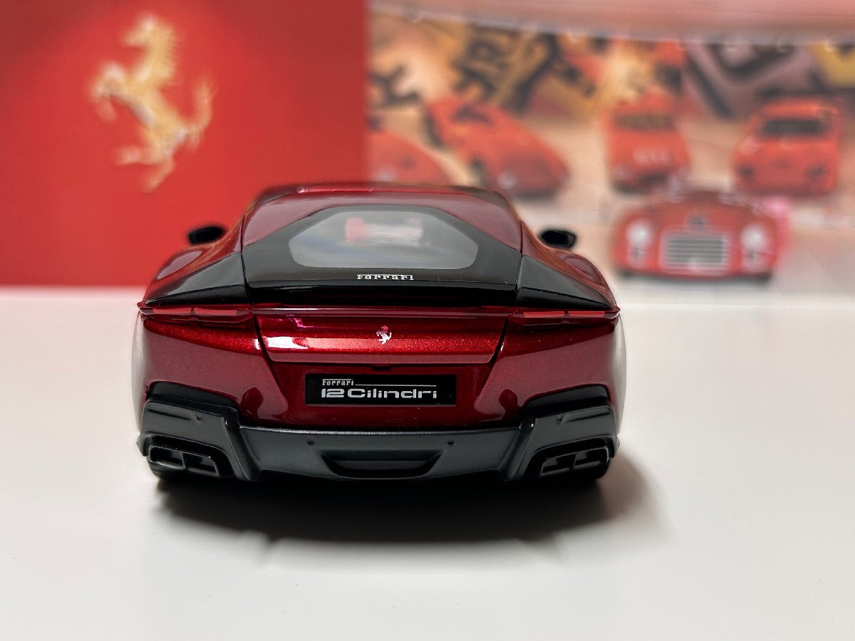 Burago 1/24 Ferrari 12Cilindri красный металлик BBurago Ferrari Chile ndoli миникар 