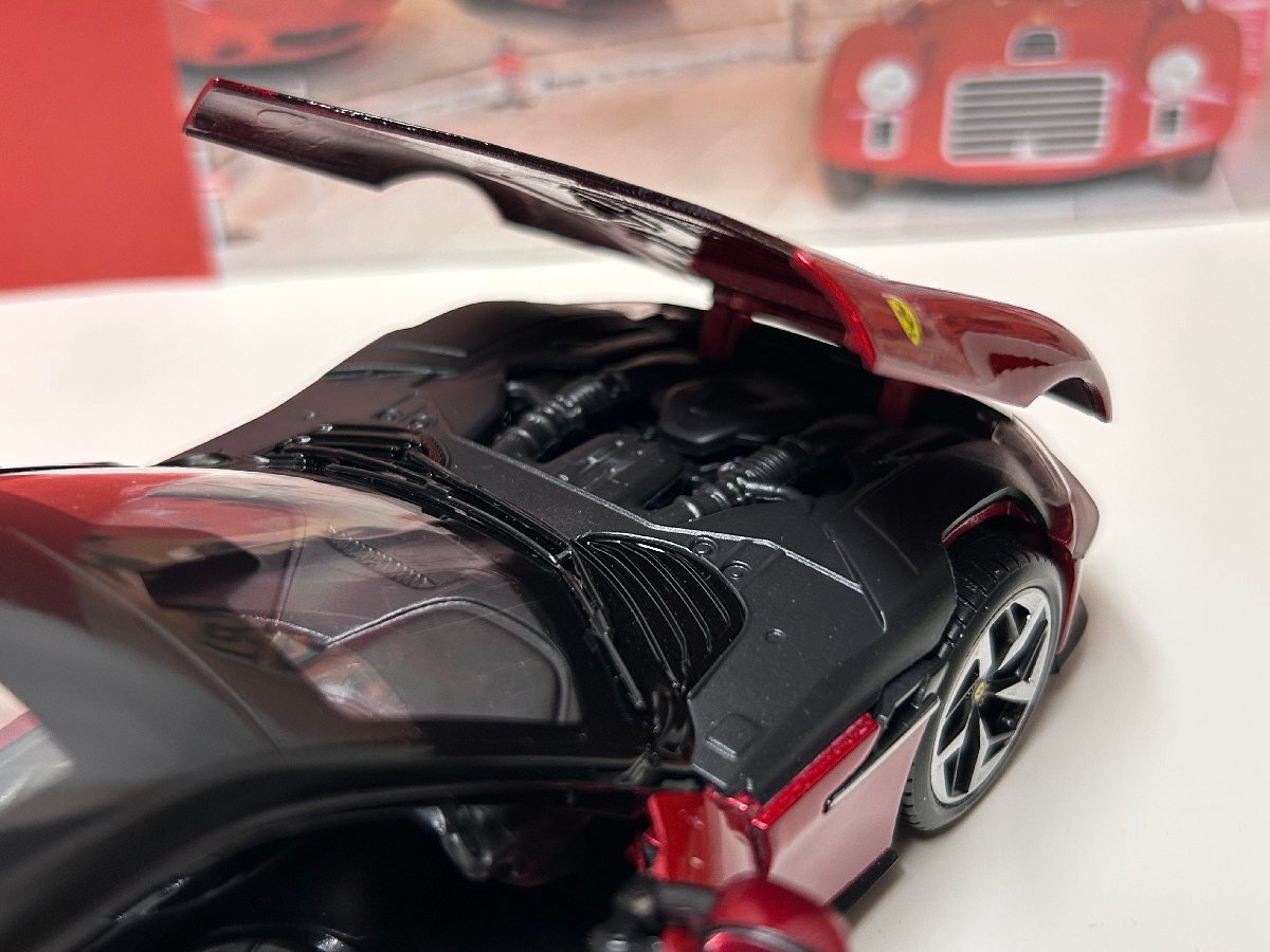 Burago 1/24 Ferrari 12Cilindri красный металлик BBurago Ferrari Chile ndoli миникар 