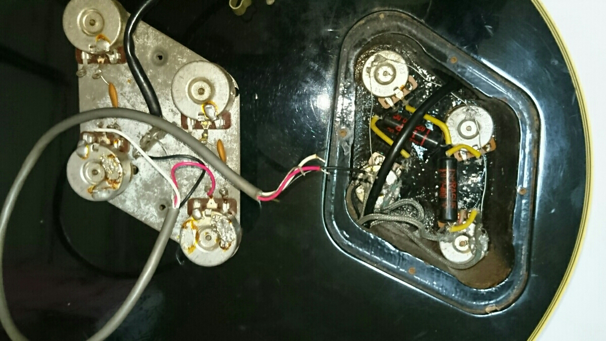 ④即決 ギブソン レスポール ヴィンテージスタイル配線コンバージョンキットver.3 ウエスタンエレクトリック 1960's 24AWG使用 ハンダ付属_画像1