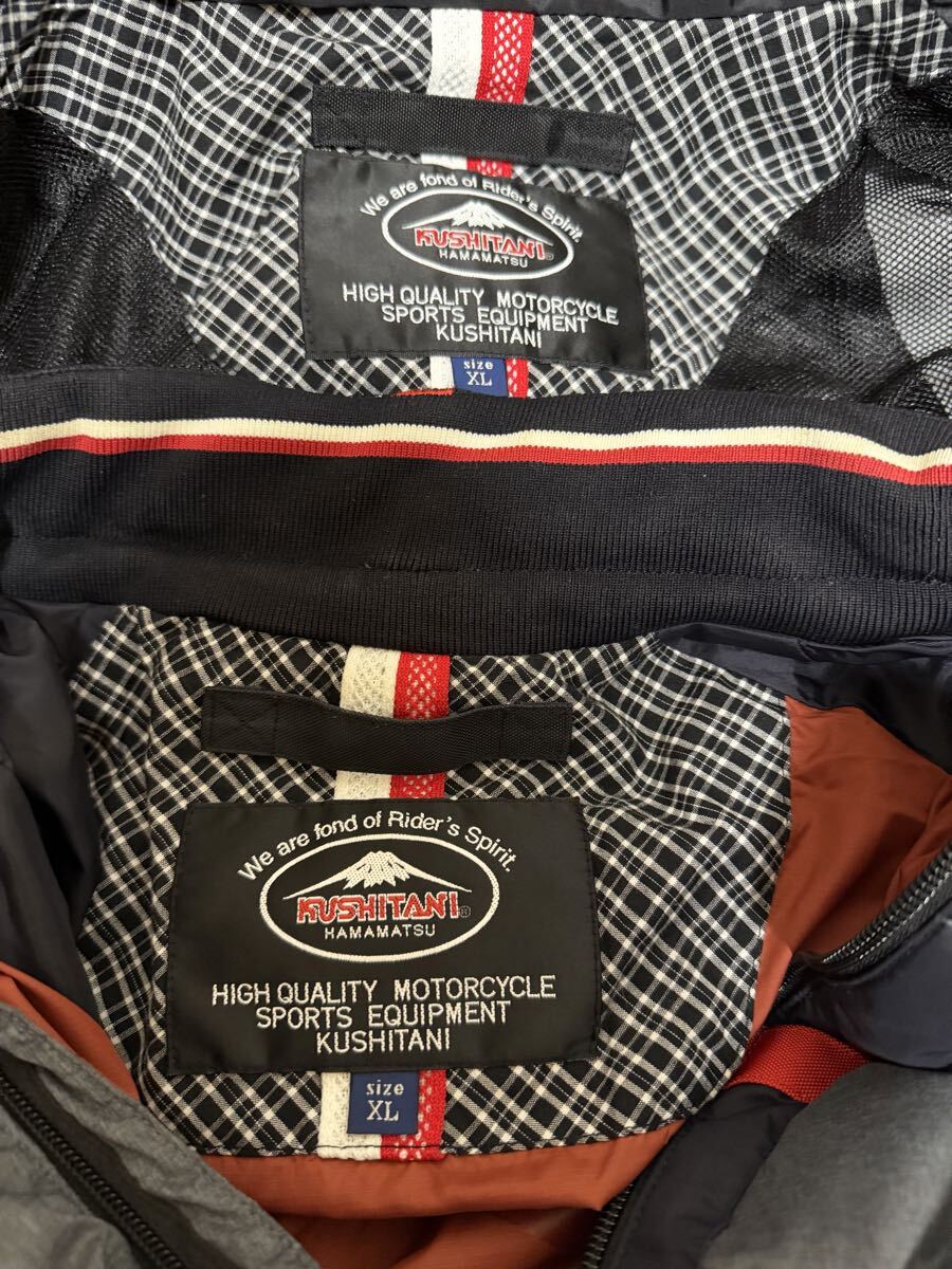 クシタニ　アロフトフードジャケット　レンガ　XLサイズ_画像5