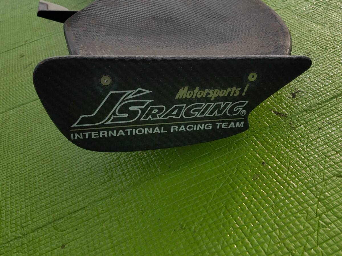 フィットGD3外し　ジェイズレーシング J's RACING3D GTウイング　カーボン製【中古】_画像7