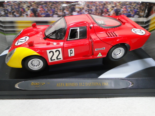 liko1/18 Alpha Romeo 33.2titona1968