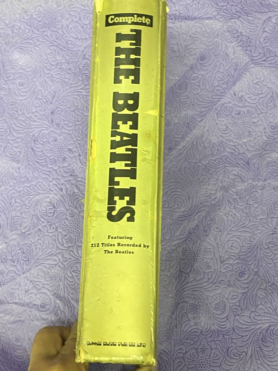 THE BEATLES ビートルズ シンコーミュージック Complete バンドスコア 楽譜　全212曲_画像3