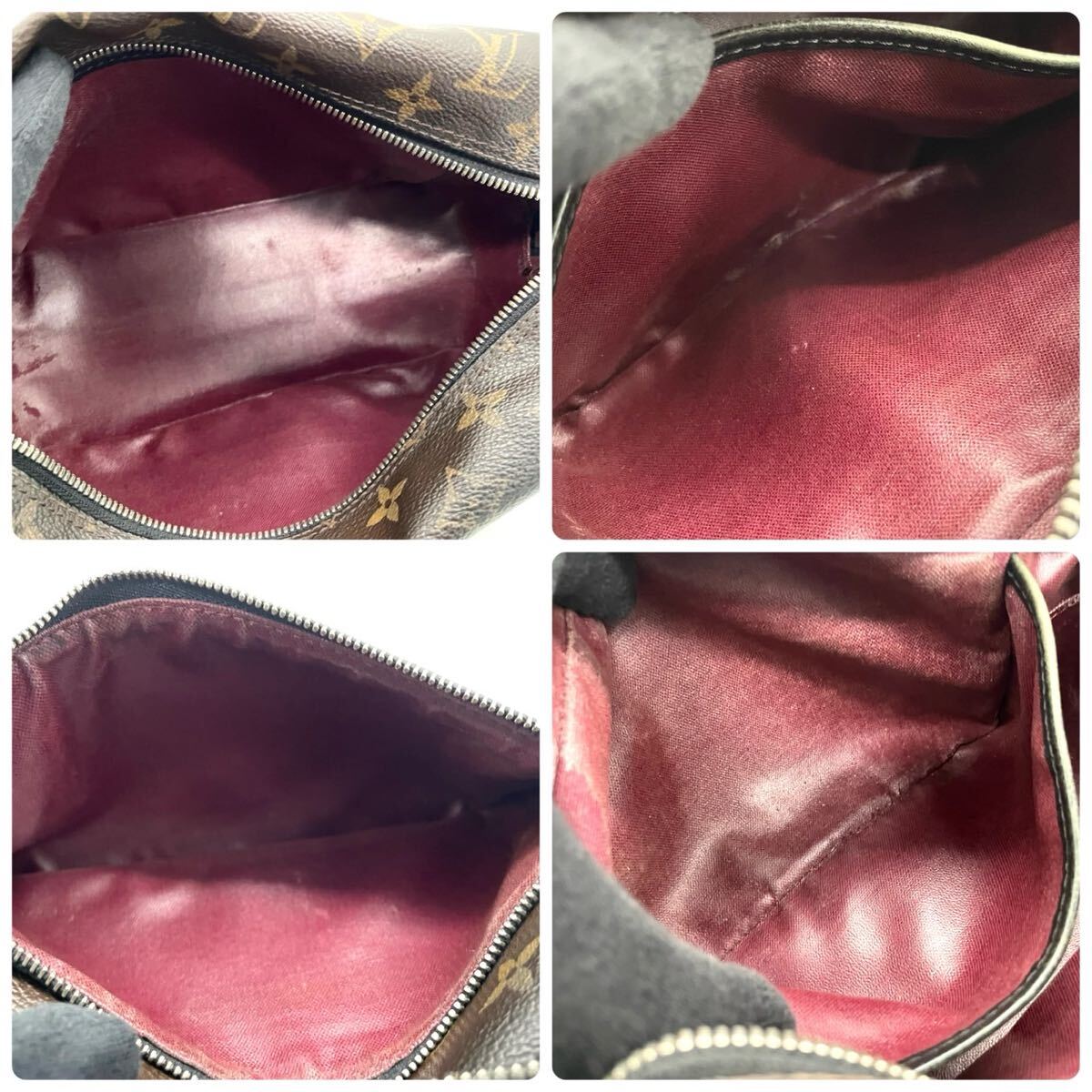 [ стандартный популярный ] LOUIS VUITTON Louis Vuitton монограмма мака sa-tu разрозненный to трещина сумка дорожная сумка ручная сумочка M40378 мужской 