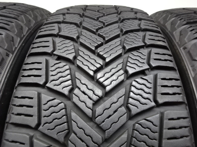 M-735(送料無料/代引きOK)ランクS 中古 美品 バリ溝 195/65R15 MICHELIN X-ICE SNOW ミシュラン 2023年 8~8.5分山 スタッドレス 4本SET_画像3