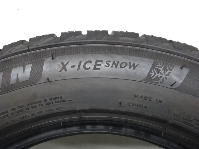 M-735(送料無料/代引きOK)ランクS 中古 美品 バリ溝 195/65R15 MICHELIN X-ICE SNOW ミシュラン 2023年 8~8.5分山 スタッドレス 4本SET_画像9