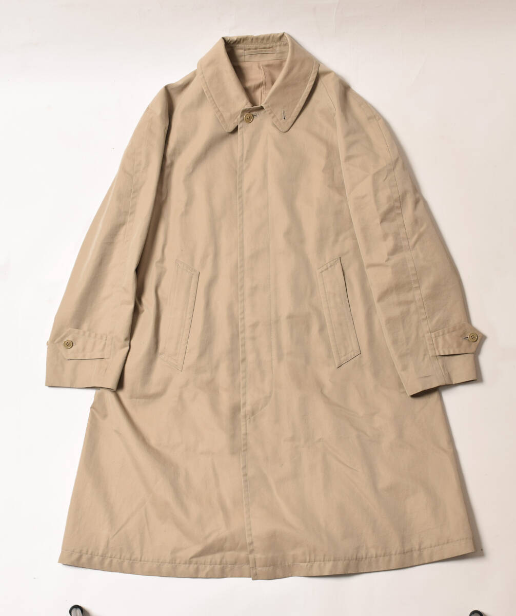 ★District別注「SCYE BASICS」バルマカーン（ステンカラー）コート（サイズ40/USED）★_画像1