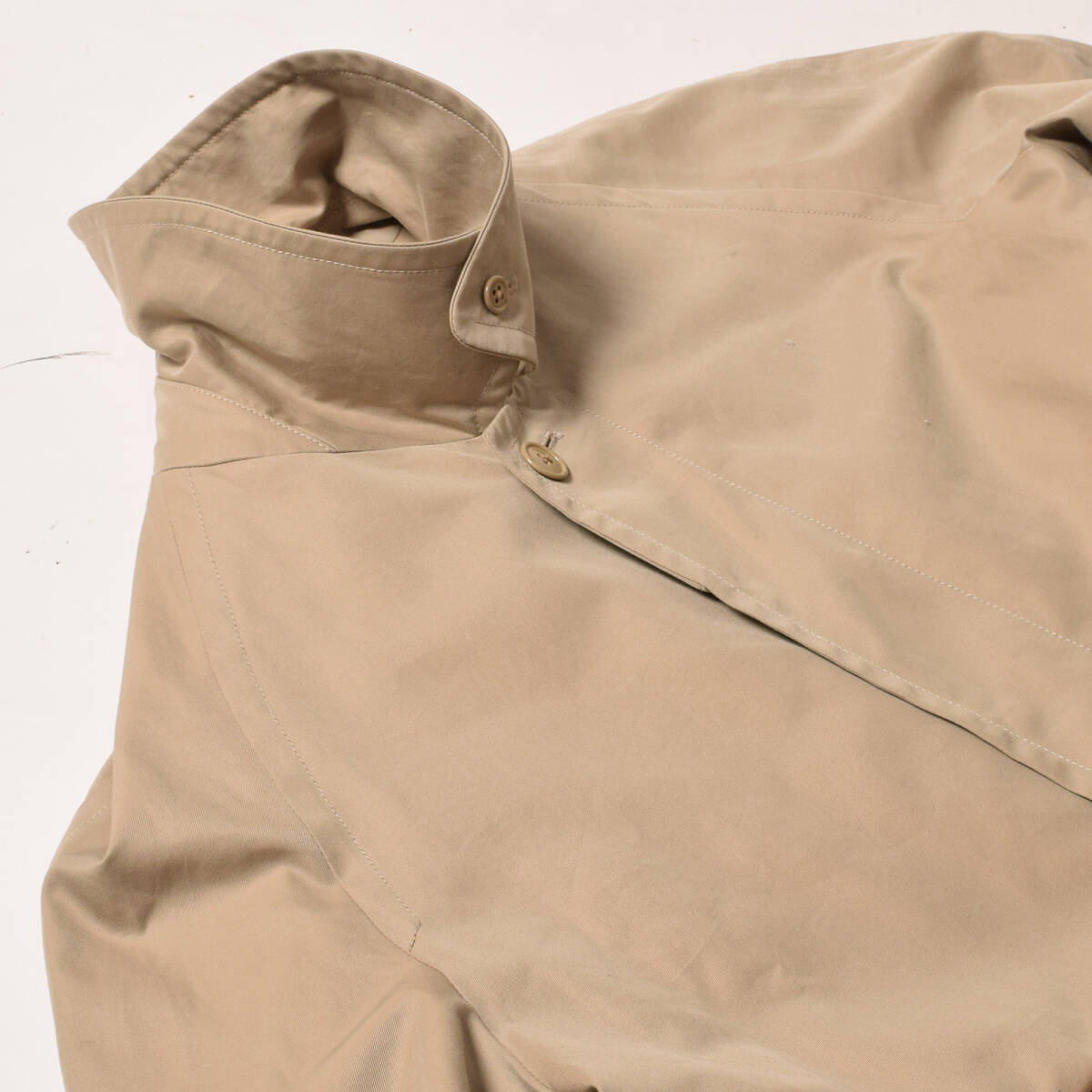 ★District別注「SCYE BASICS」バルマカーン（ステンカラー）コート（サイズ40/USED）★_画像3