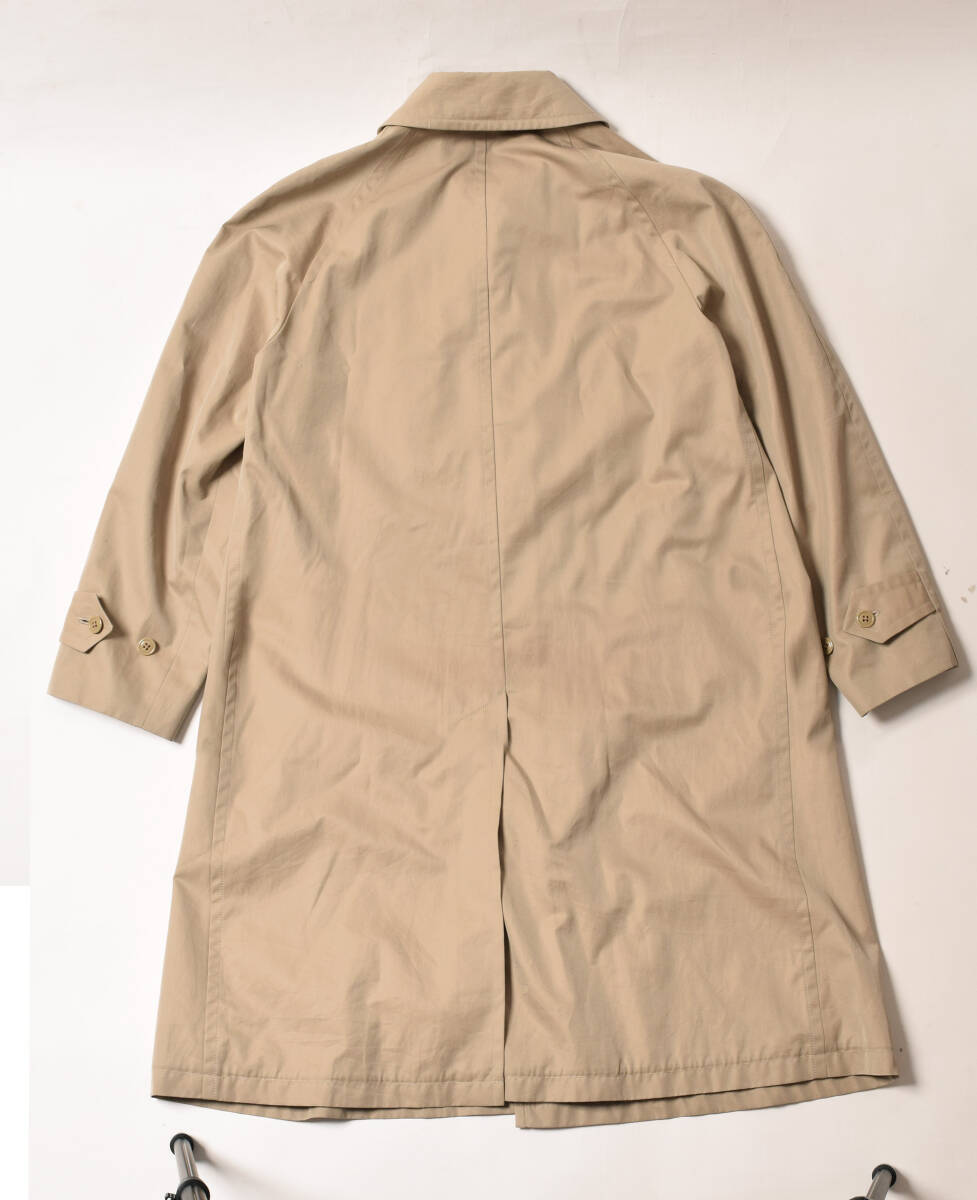 ★District別注「SCYE BASICS」バルマカーン（ステンカラー）コート（サイズ40/USED）★_画像2