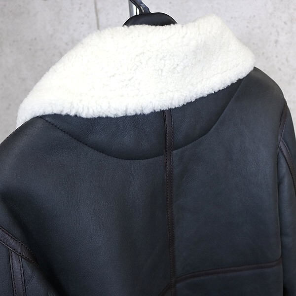 LOEWE 銀座店 ロエベ ムートン メンズジャケット size:44 101196_画像4