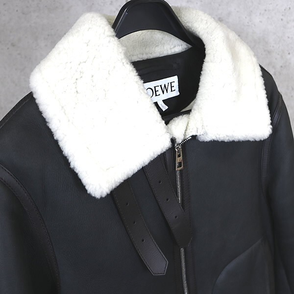 LOEWE 銀座店 ロエベ ムートン メンズジャケット size:44 101196_画像6
