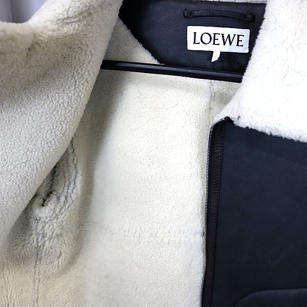 LOEWE 銀座店 ロエベ ムートン メンズジャケット size:44 101196_画像8