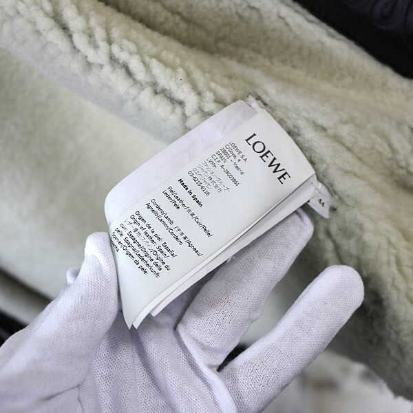 LOEWE 銀座店 ロエベ ムートン メンズジャケット size:44 101196_画像10