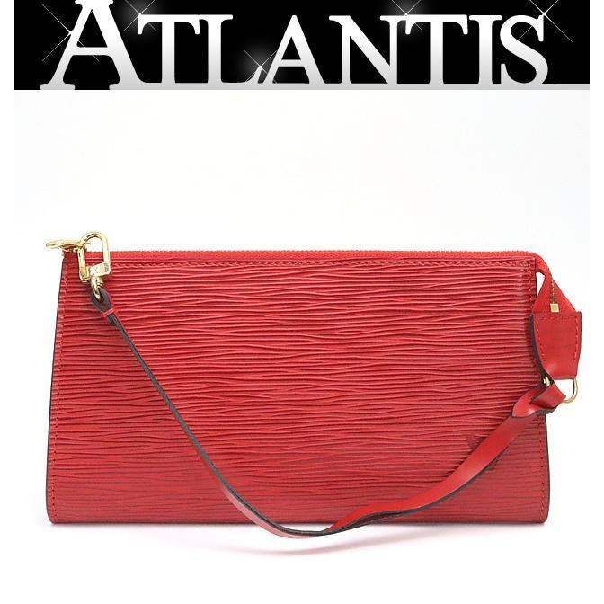 [ широкий хвост магазин ] Louis Vuitton Louis Vuitton небольшая сумочка аксессуары sowa-ru аксессуары сумка epi ka стойка Lien красный M52947 [17722]