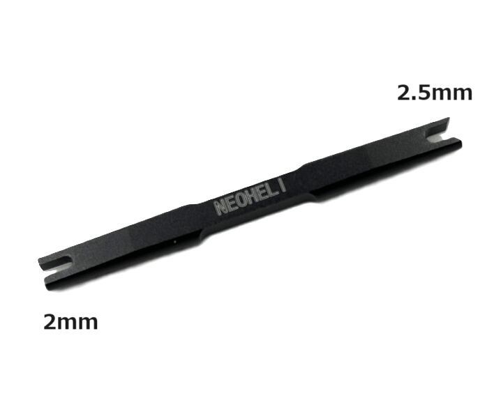 特価NeoHeliターンバックルレンチ◆M2 EVO&V2&EXP、TB40、T-REX 470L、300X 使用可、 2mm & 2.5mm(両サイド)_画像2