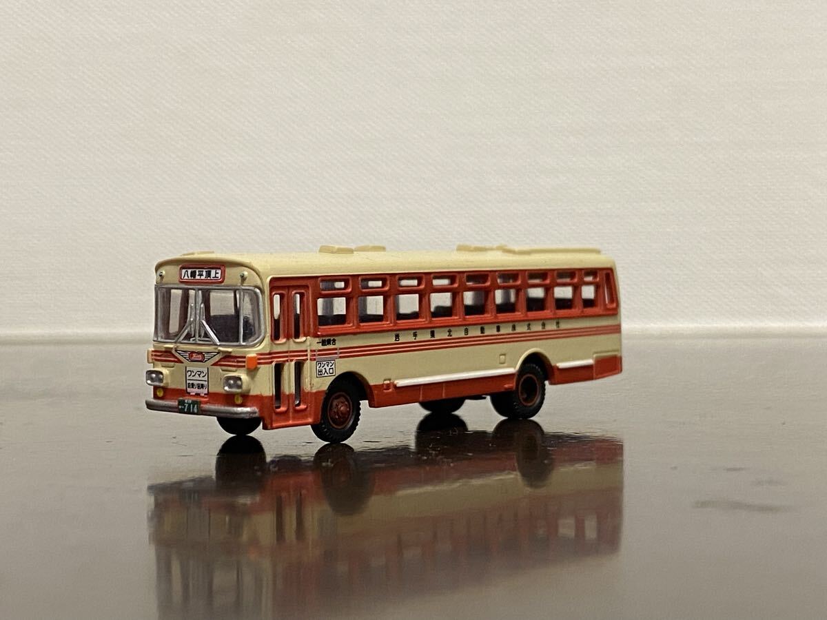 TOMYTEC バスコレクション 第3弾 日野RE100 岩手県北自動車 バスコレ Nゲージ_画像1