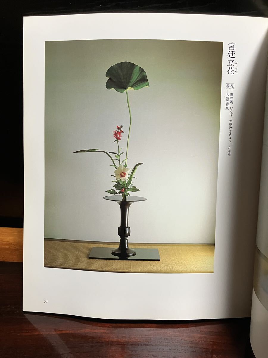 花と器 神無書房 白洲正子 川瀬敏郎 生花 花人 侘び寂び 時代 作品集 写真集 たてはな なげいれ 青磁 白磁 竹器 茶道 骨董 古美術_画像8