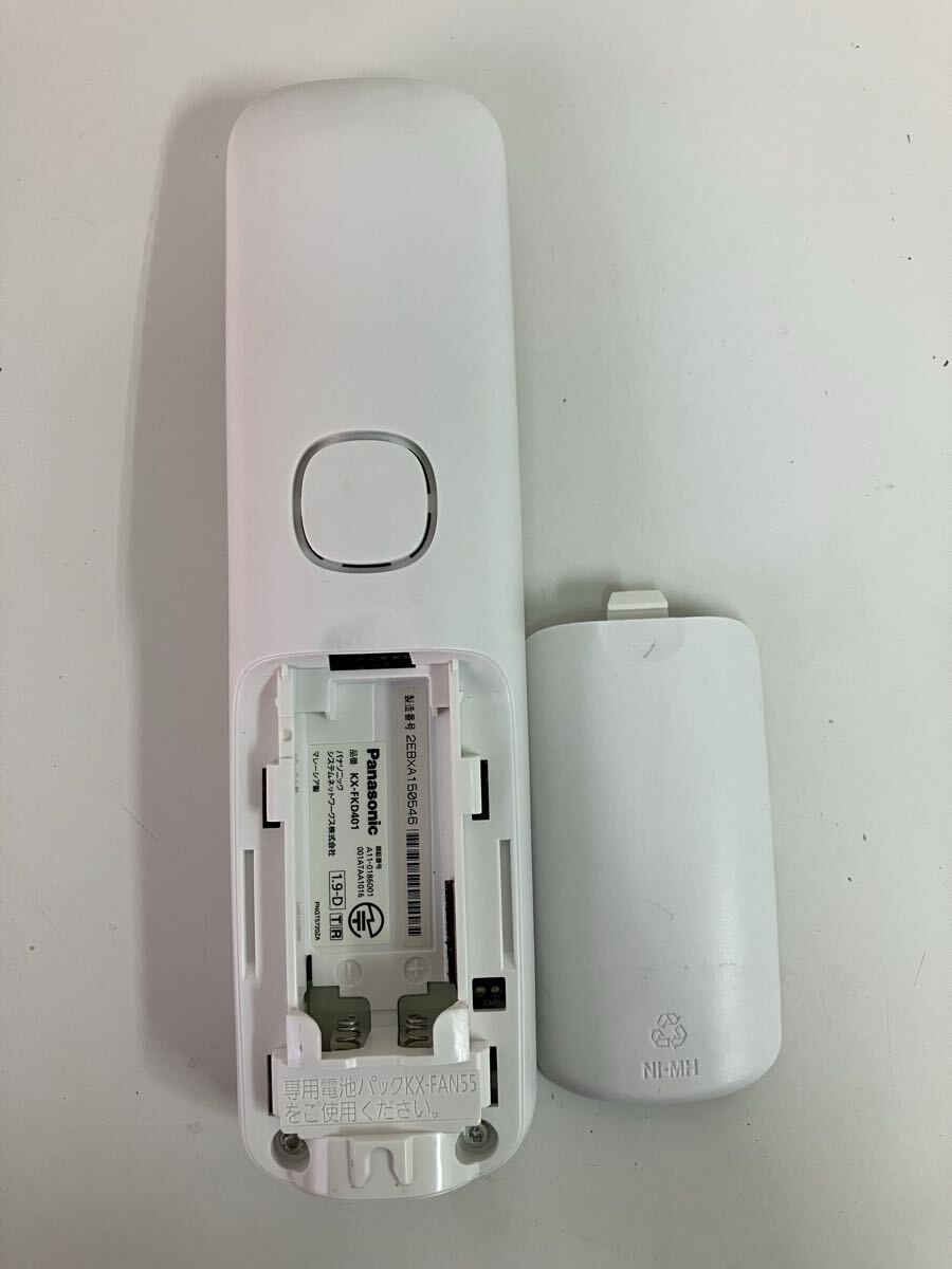 Panasonic パナソニック 電話機 子機 KX-FKD401-W 本体のみ_画像2