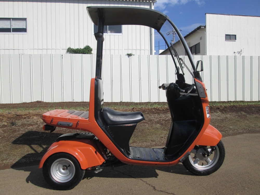 横浜発　4スト　TA03-13番台　オレンジ系　ジャイロキャノピー　ドライブベルト、ウエイトローラー、エンジンオイル新品交換済_画像6