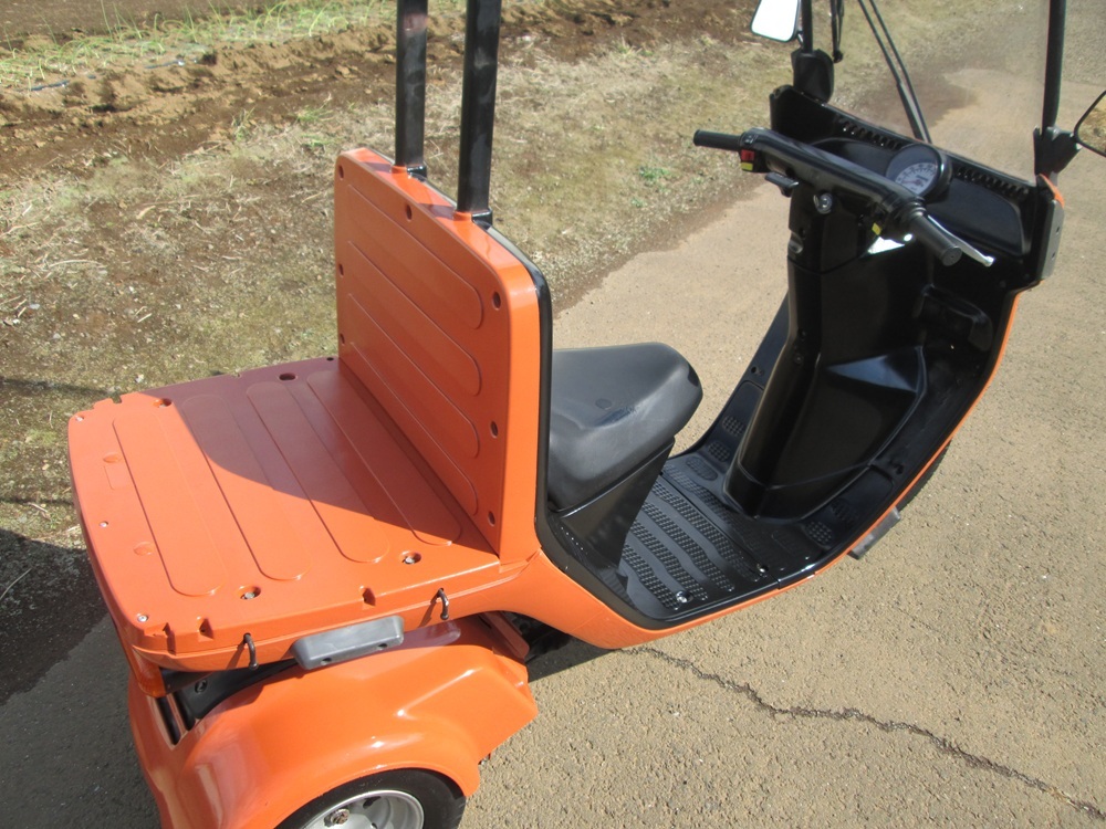 横浜発　4スト　TA03-13番台　オレンジ系　ジャイロキャノピー　ドライブベルト、ウエイトローラー、エンジンオイル新品交換済_画像5