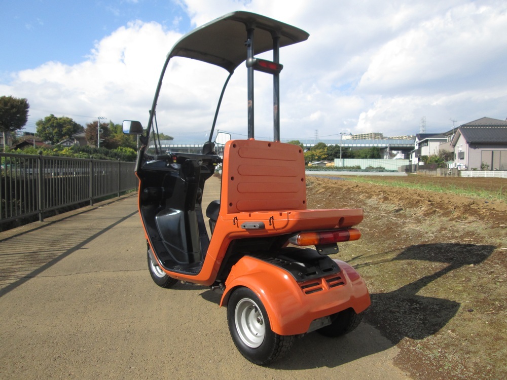 横浜発　4スト　TA03-13番台　オレンジ系　ジャイロキャノピー　ドライブベルト、ウエイトローラー、エンジンオイル新品交換済_画像3