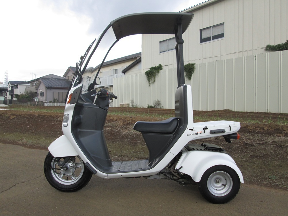 横浜発 4スト TA03-11番台 デッキタイプ ジャイロキャノピー ドライブベルト、ウエイトローラー、エンジンオイル新品交換済み_画像2