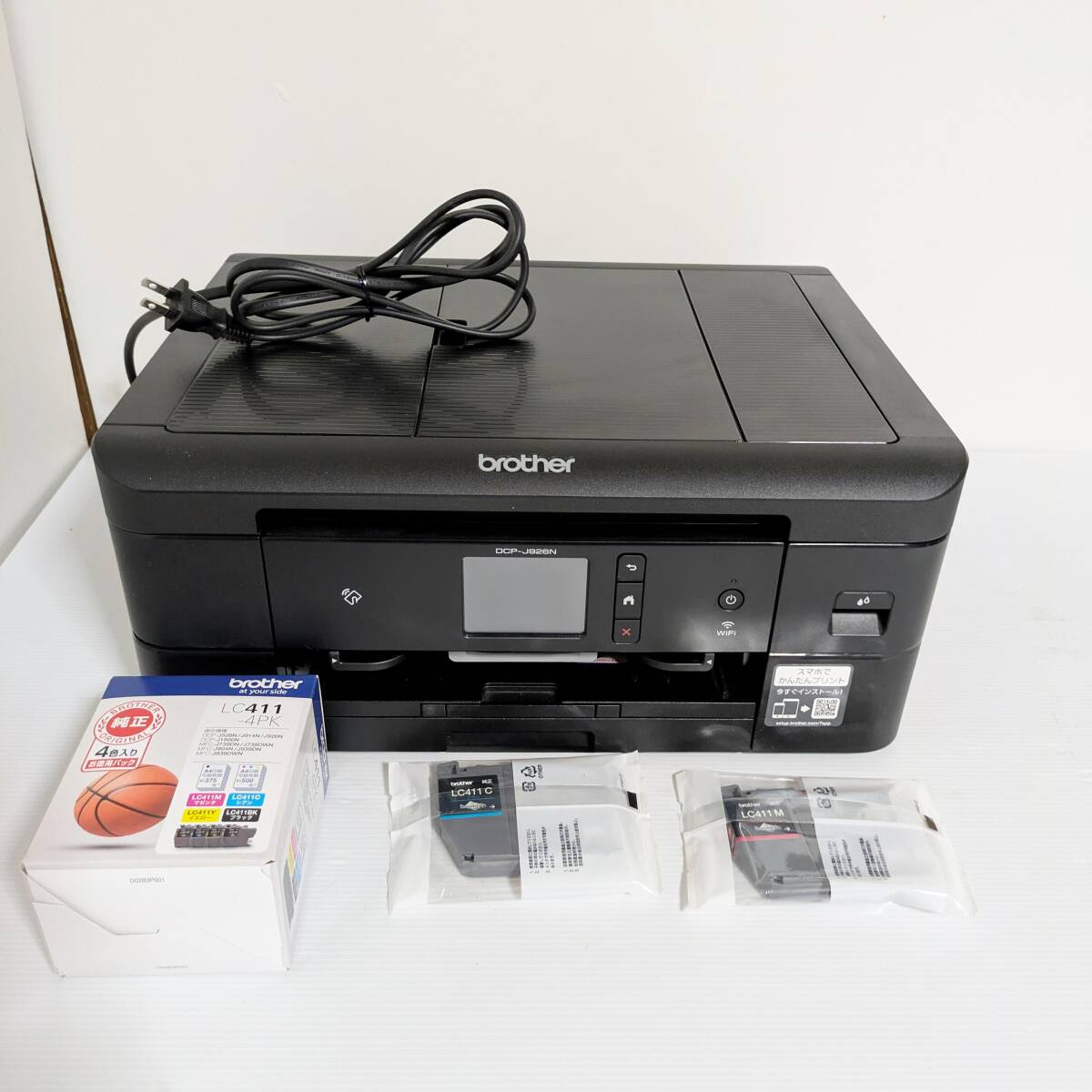aa100 brother ブラザー PRIVIO プリビオ インクジェットプリンター DCP-J926N-B ブラック インク付き　中古_画像1
