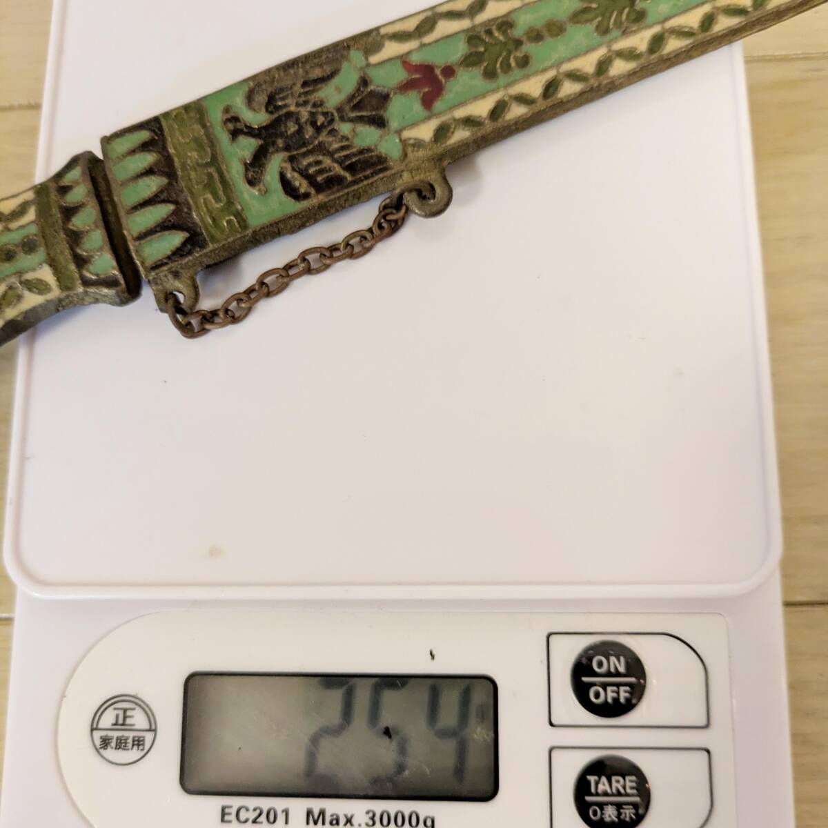 a1343 アンティーク ギリシャ ペーパーナイフ　中古_画像7