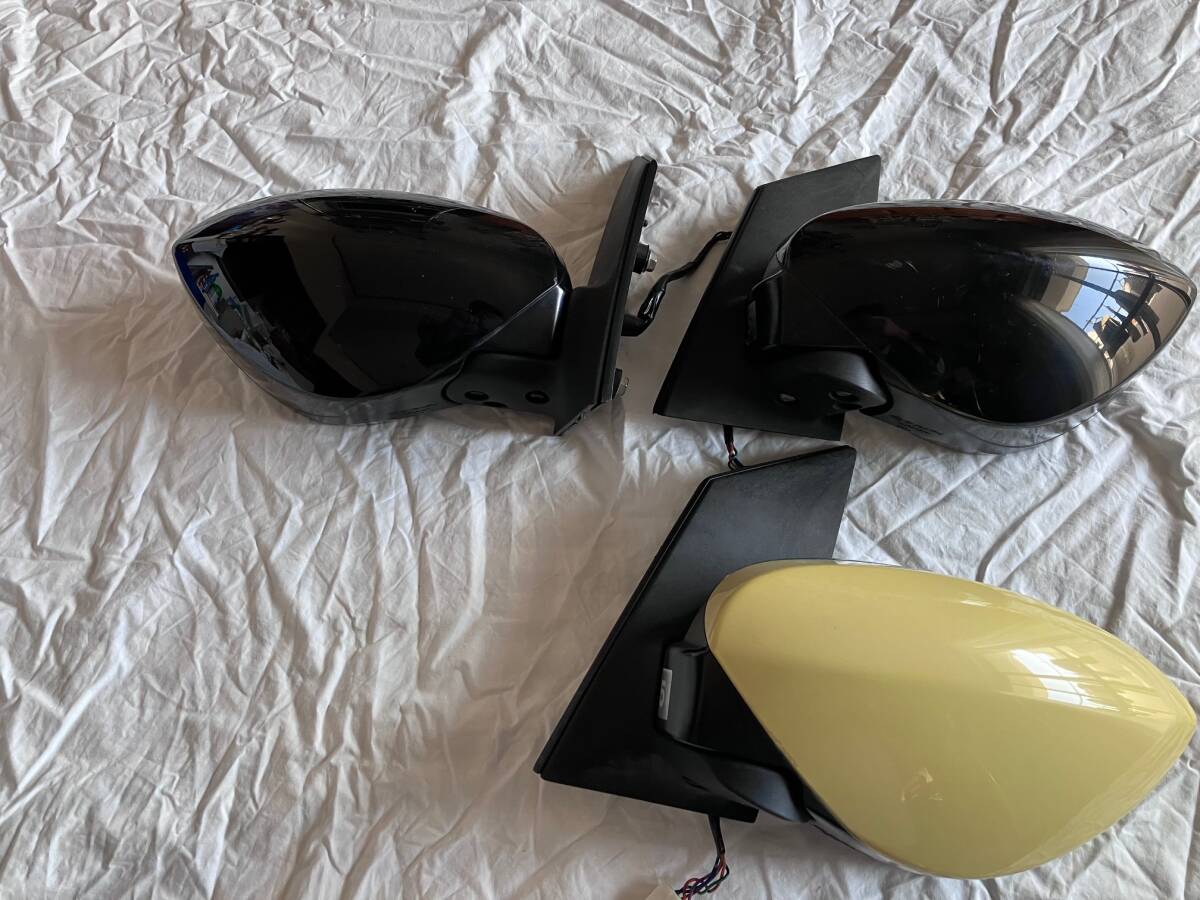 スバル R1 ドアミラー 左右合わせて3つまとめて 5ピン_画像8
