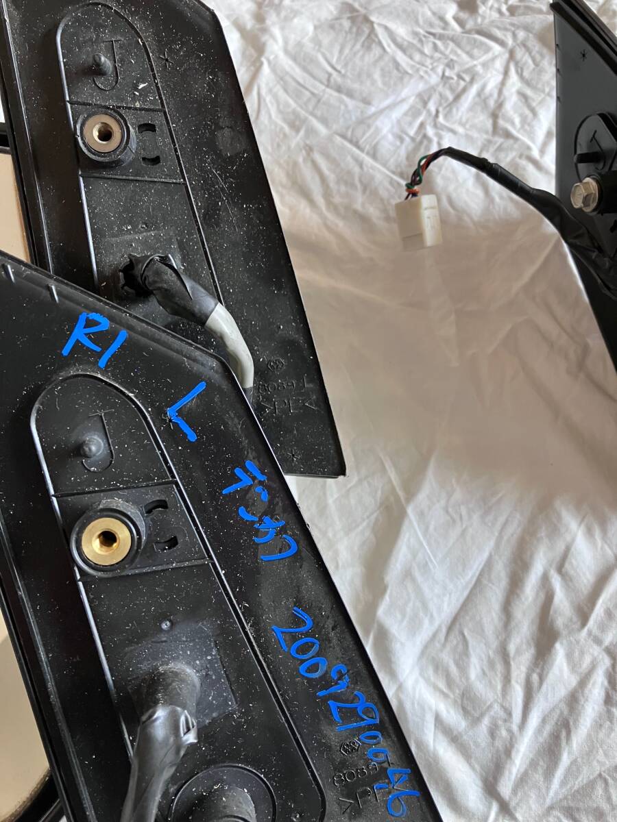 スバル R1 ドアミラー 左右合わせて3つまとめて 5ピン_画像5